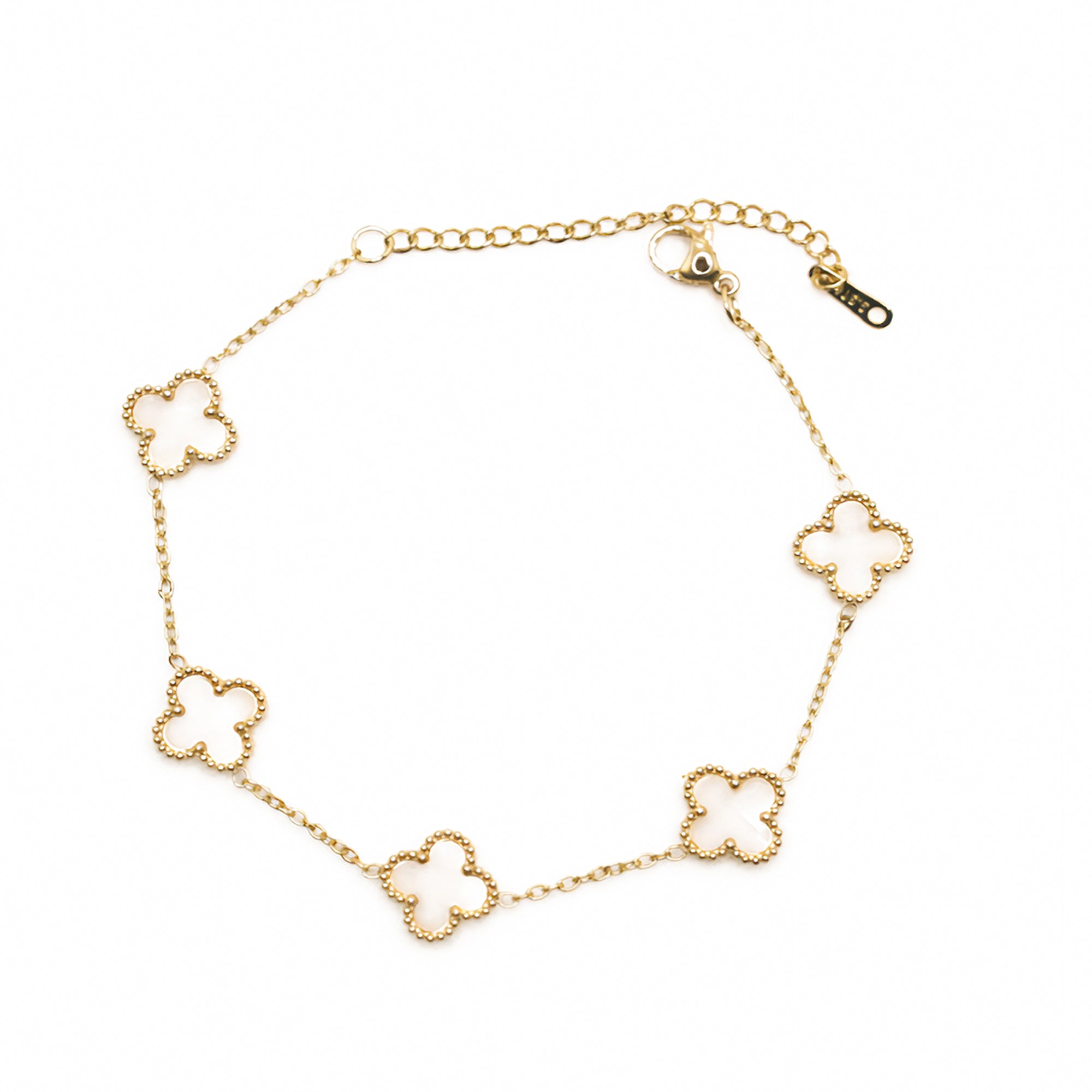 White Clover Grace Bracelet