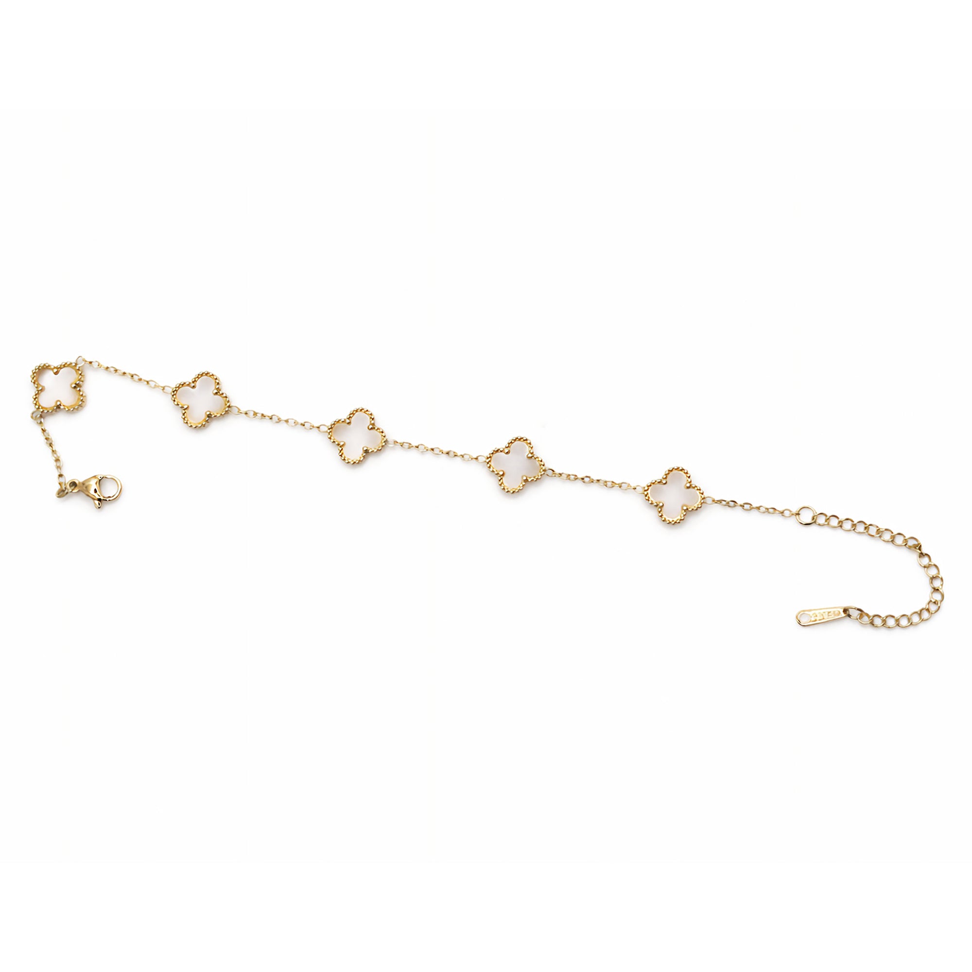 White Clover Grace Bracelet