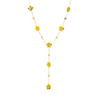 Floating Flora Y-Necklace