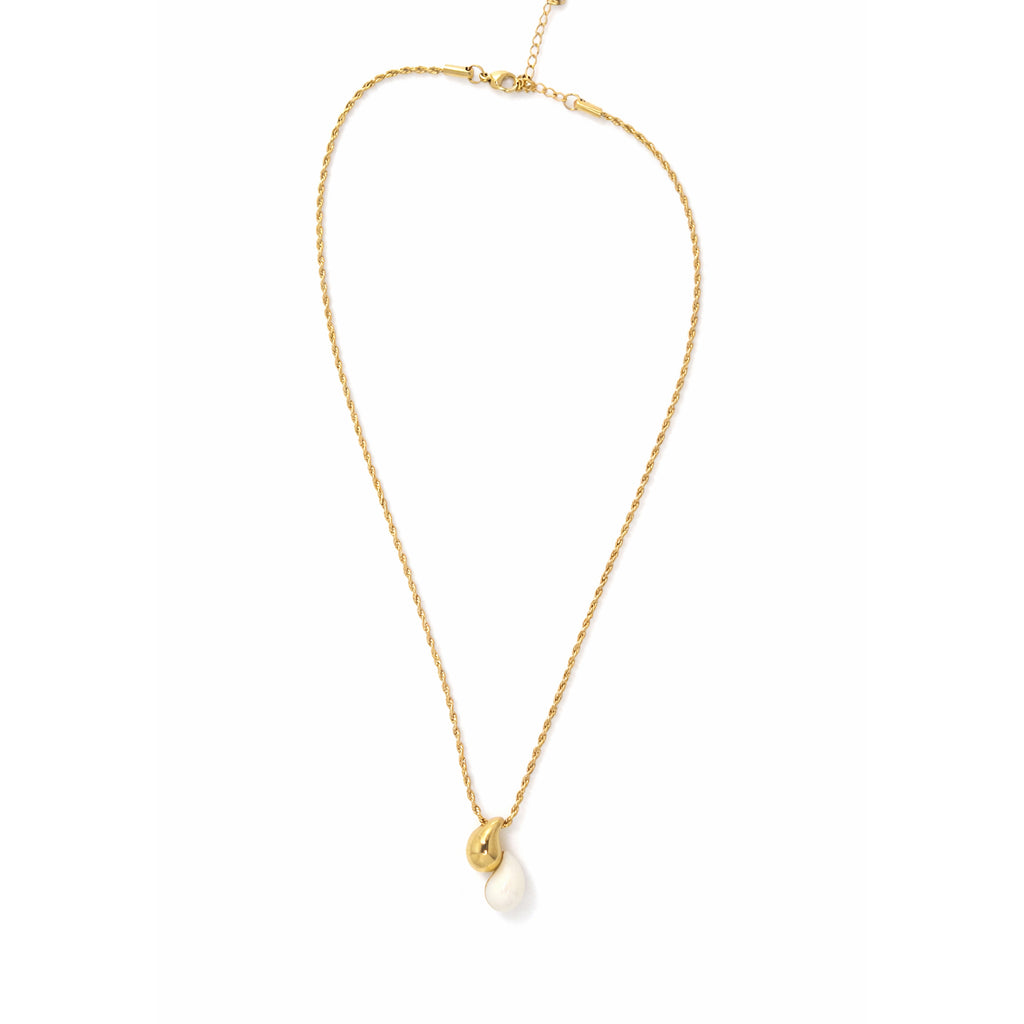 Luna Dual Drop Necklace