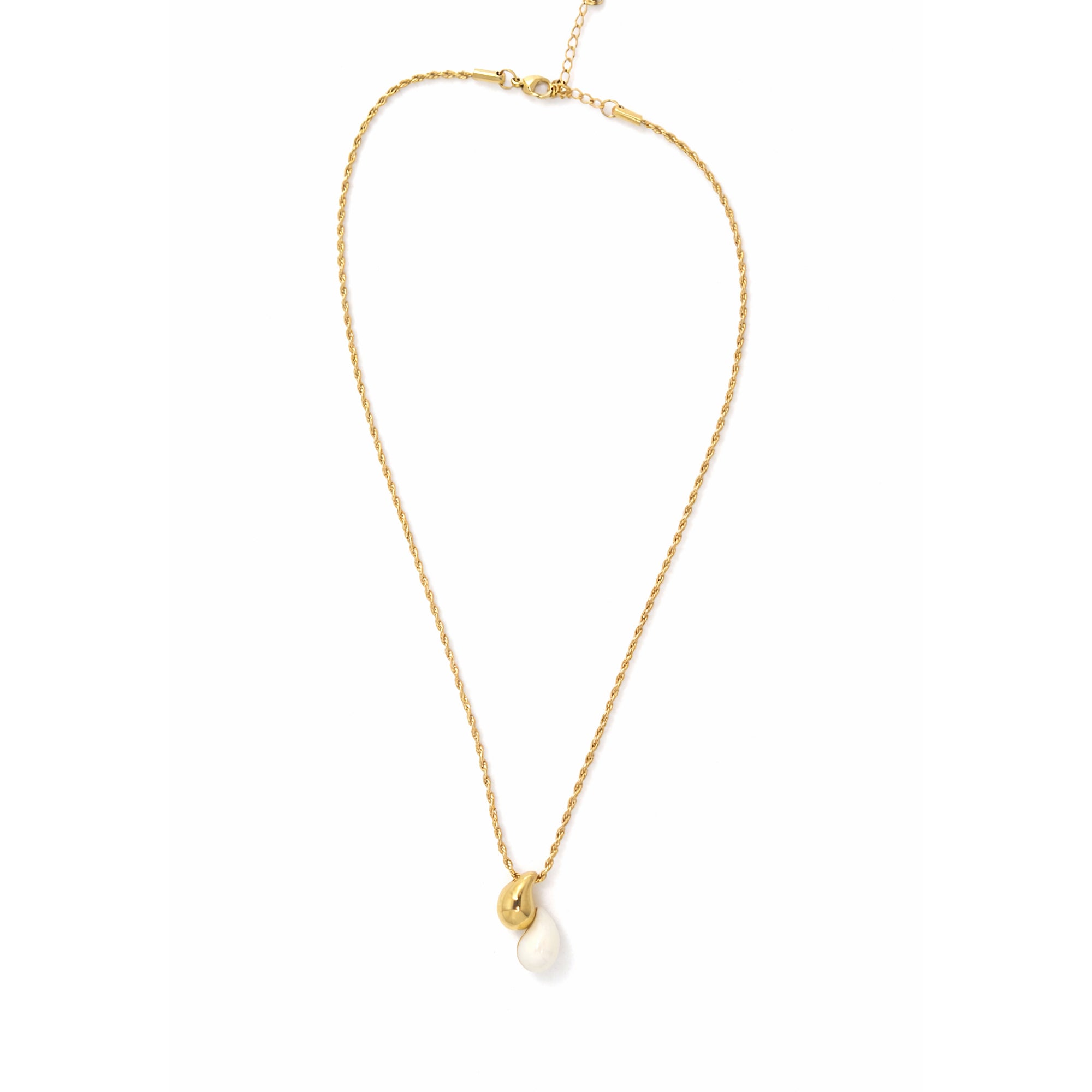 Luna Dual Drop Necklace