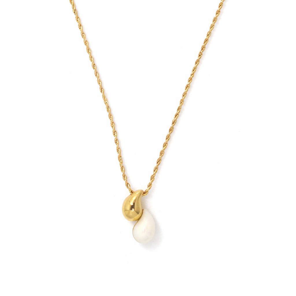 Luna Dual Drop Necklace