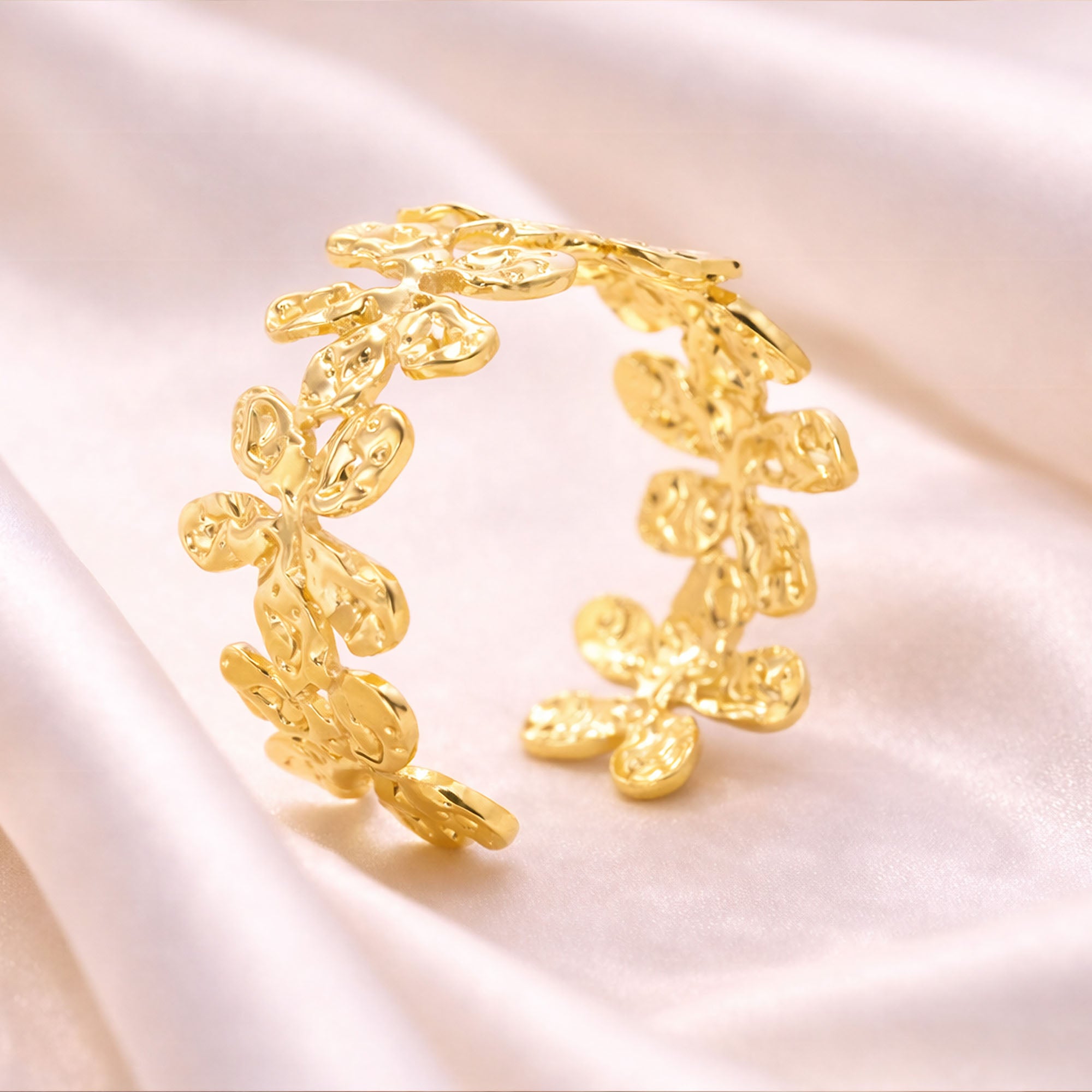 Petalique Cuff Bangle