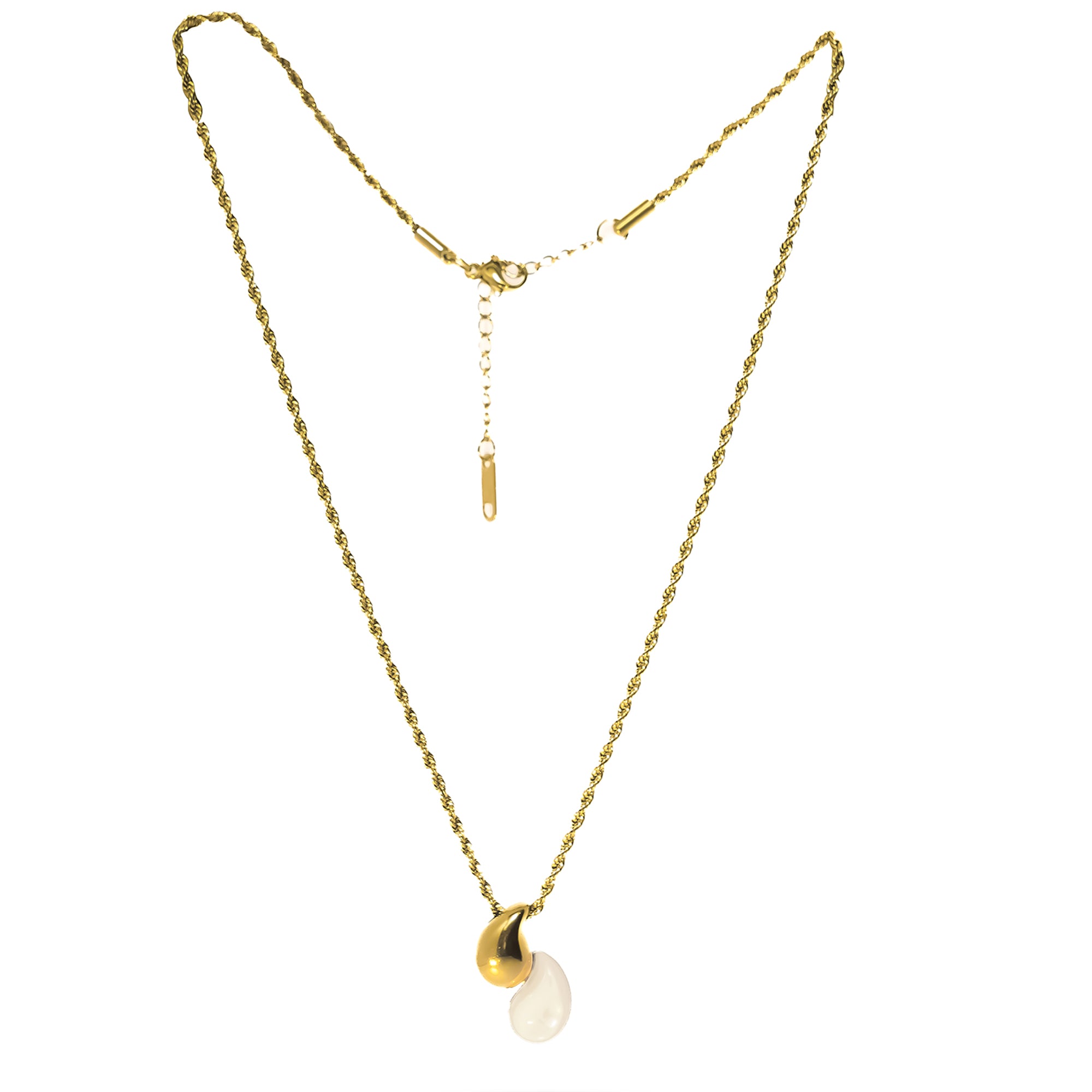 Luna Dual Drop Necklace