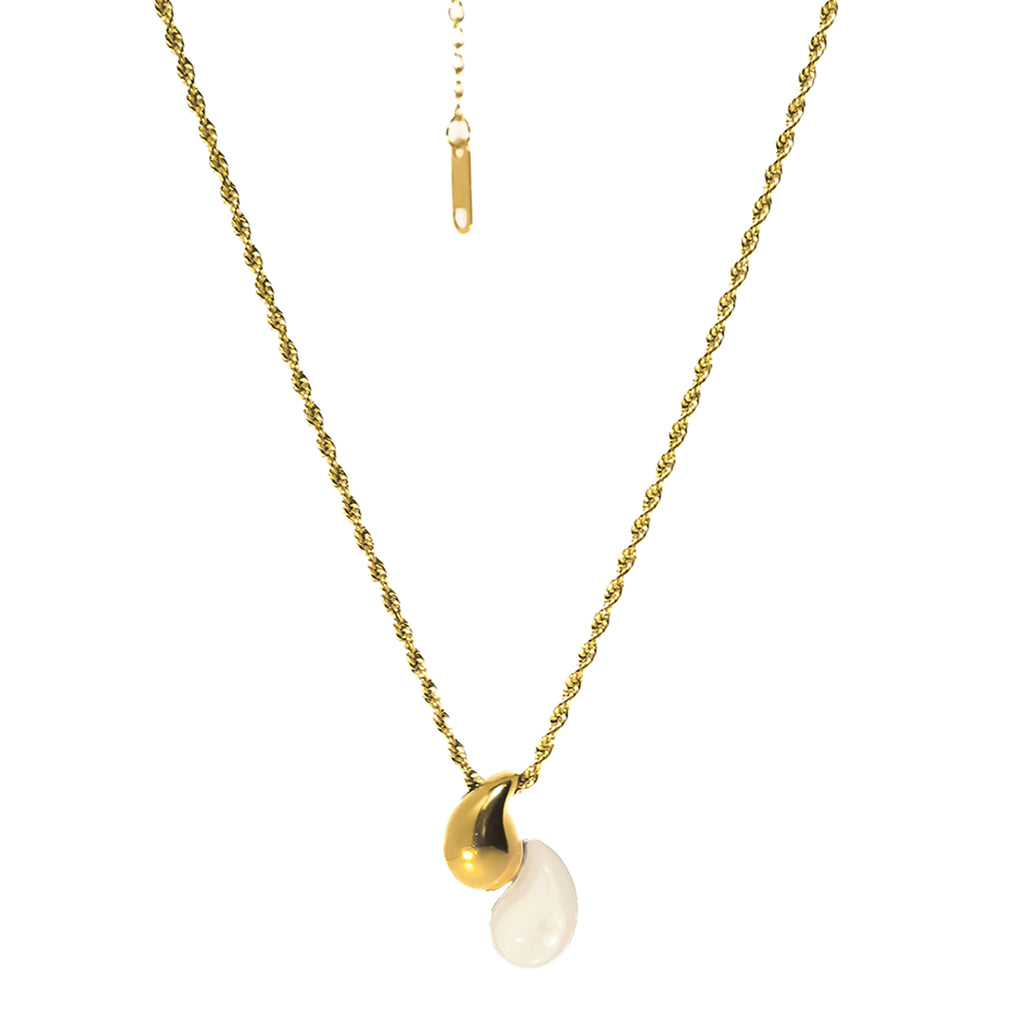 Luna Dual Drop Necklace