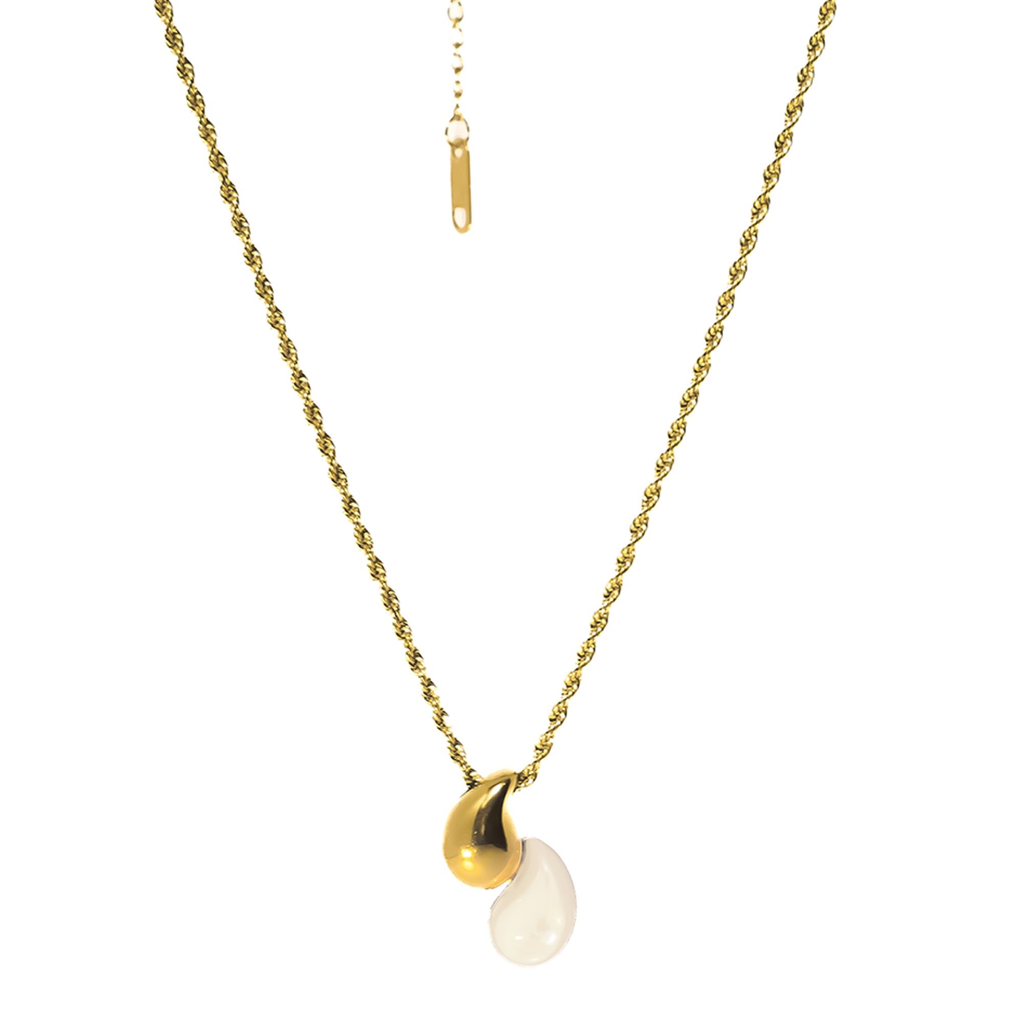 Luna Dual Drop Necklace