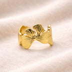 The Ginkgo Glimmer Ring