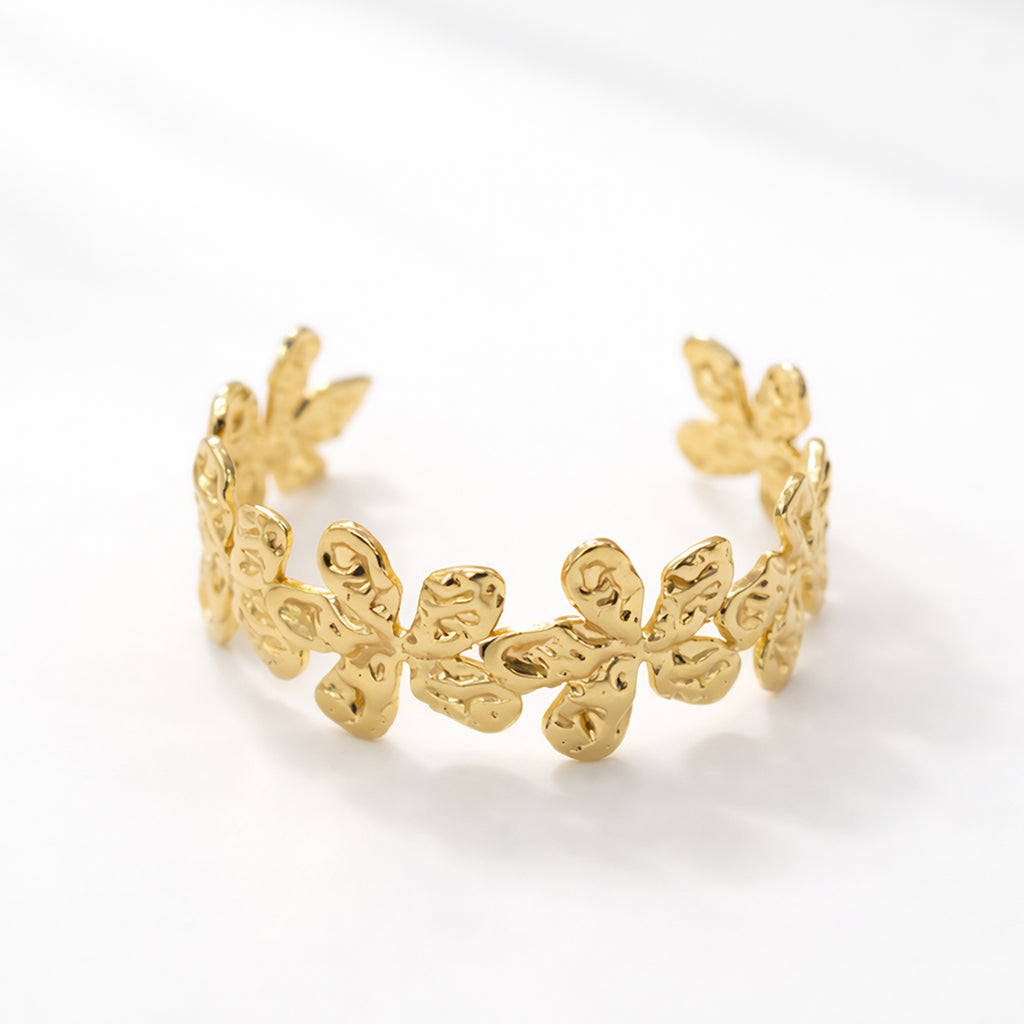 Petalique Cuff Bangle