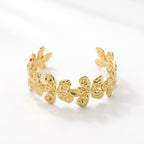 Petalique Cuff Bangle