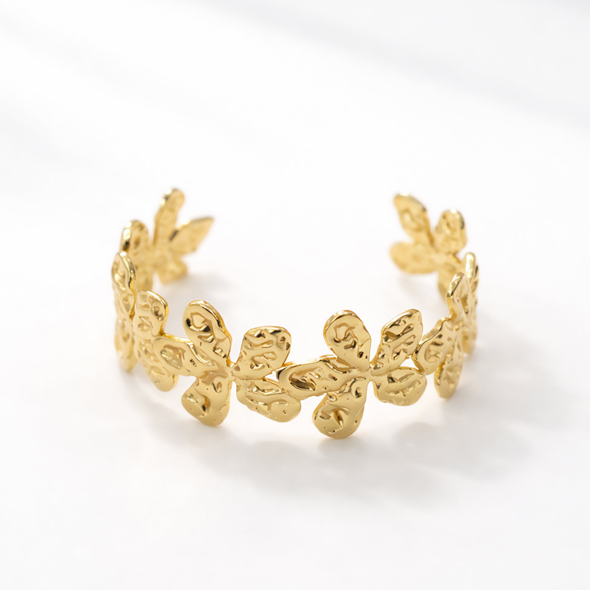 Petalique Cuff Bangle