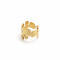 The Ginkgo Glimmer Ring