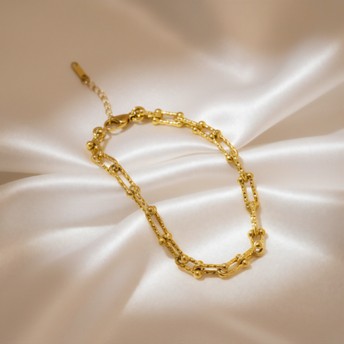 Interlocked Link Bracelet