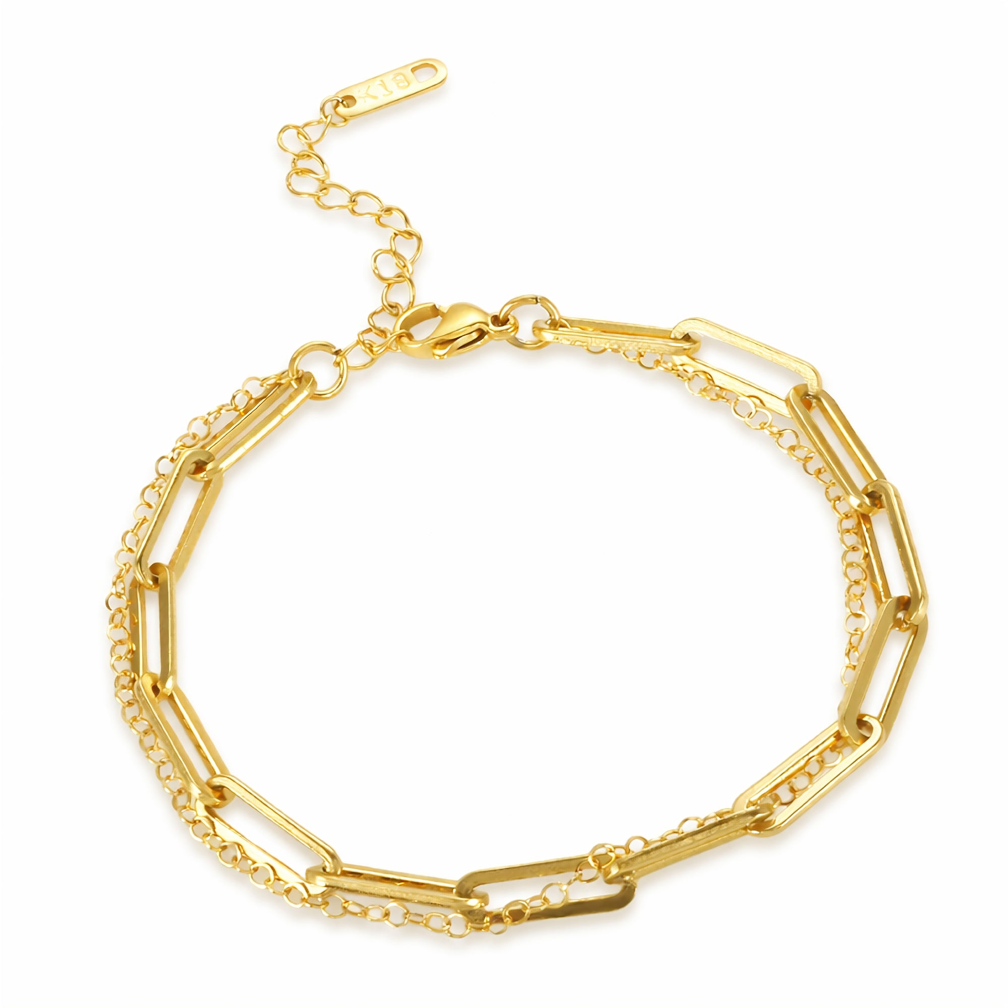 Linear Duo Anklet